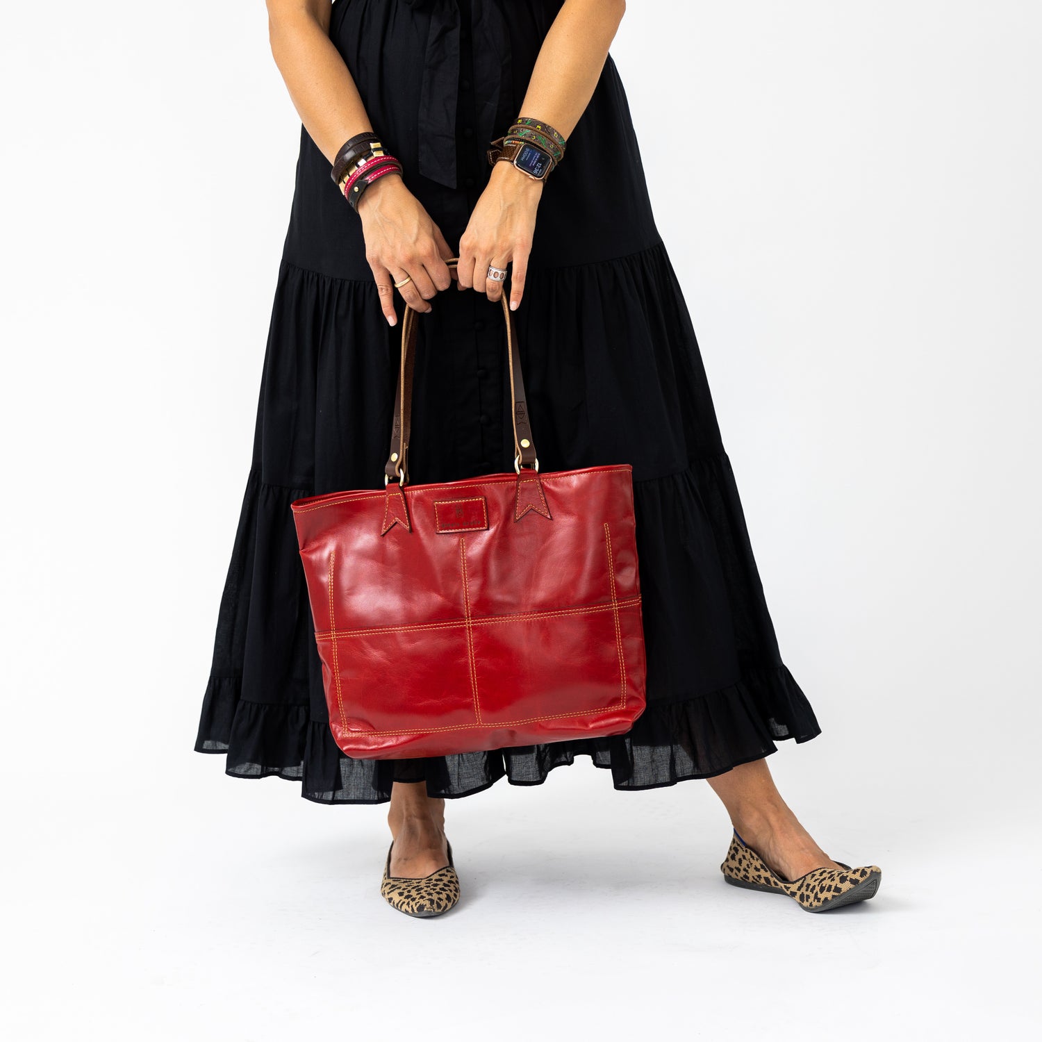 Everyday Collection | 9 to 5 Shoulder Tote | Ruby