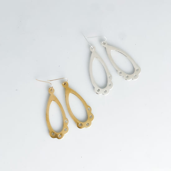 Jewelry | Eyelet Teardrop Earrings
