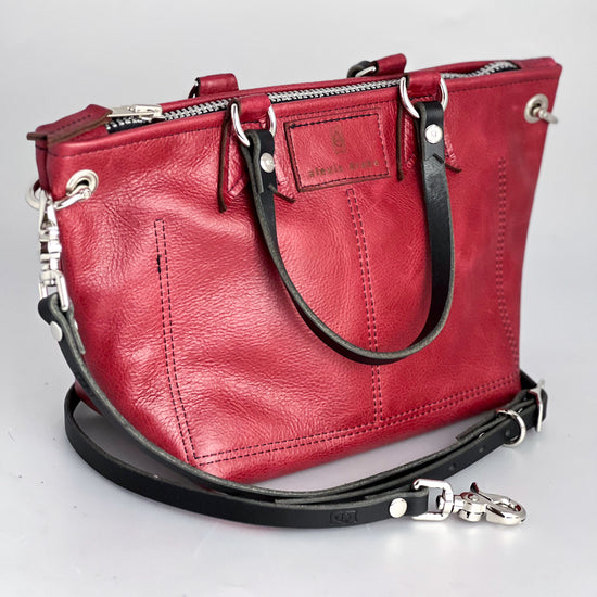 Everyday Collection | Coco Satchel + Crossbody | Ruby
