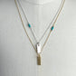 Jewelry | Rectangle Tag Necklace