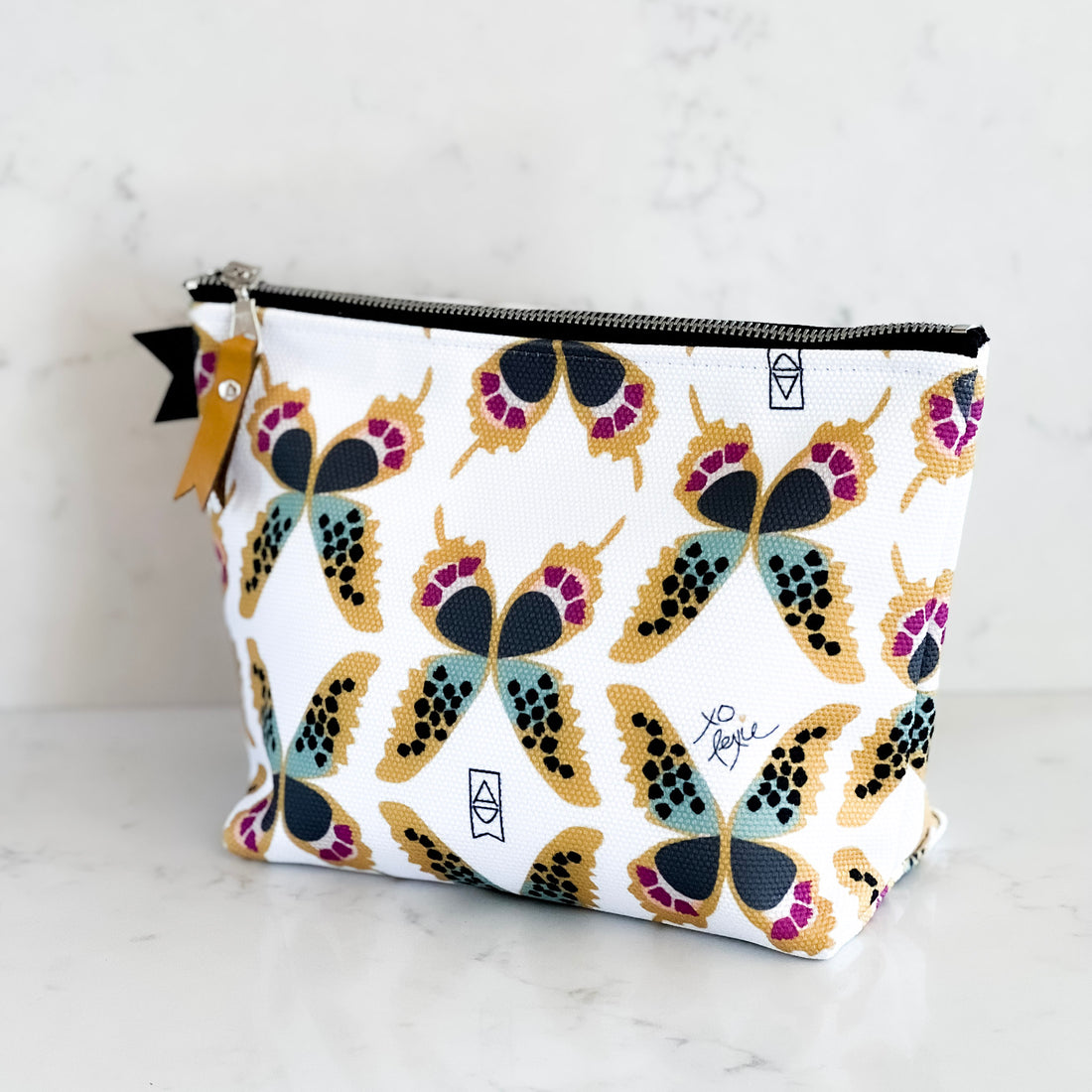 Canvas Make Up Bag | Butterfly