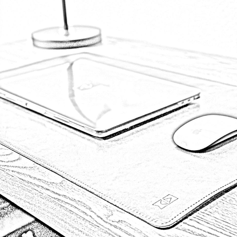 Custom | Leather Desk Pad - Alexis Drake