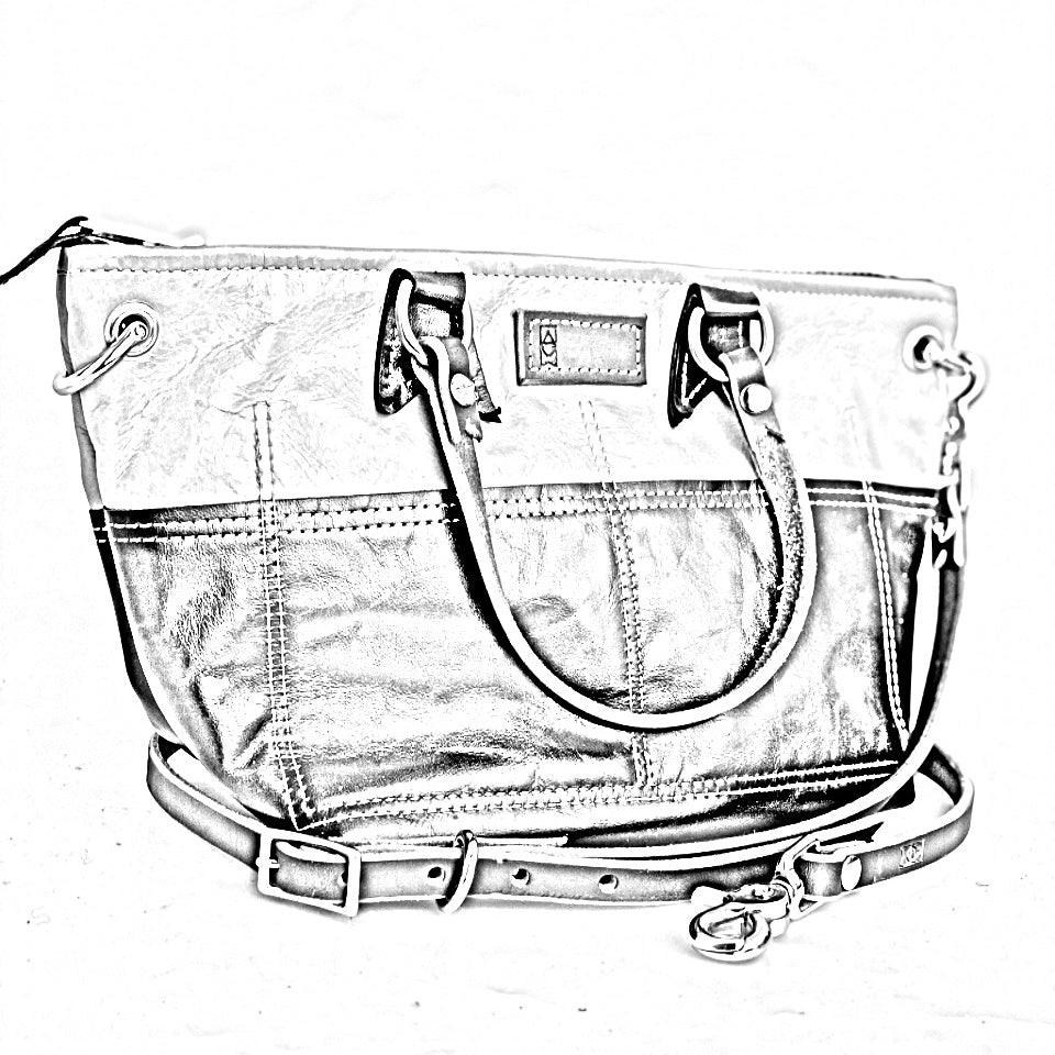 Custom | Coco Satchel + Cross Body Handbag | Zippered Closure - Alexis Drake