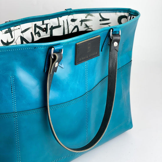 Custom | Charlotte Shoulder Tote Handbag - Alexis Drake