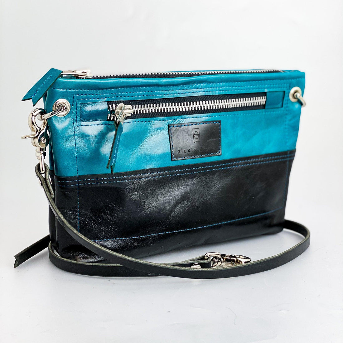 Custom | Sophie Cross Body Handbag | Color Block - Alexis Drake