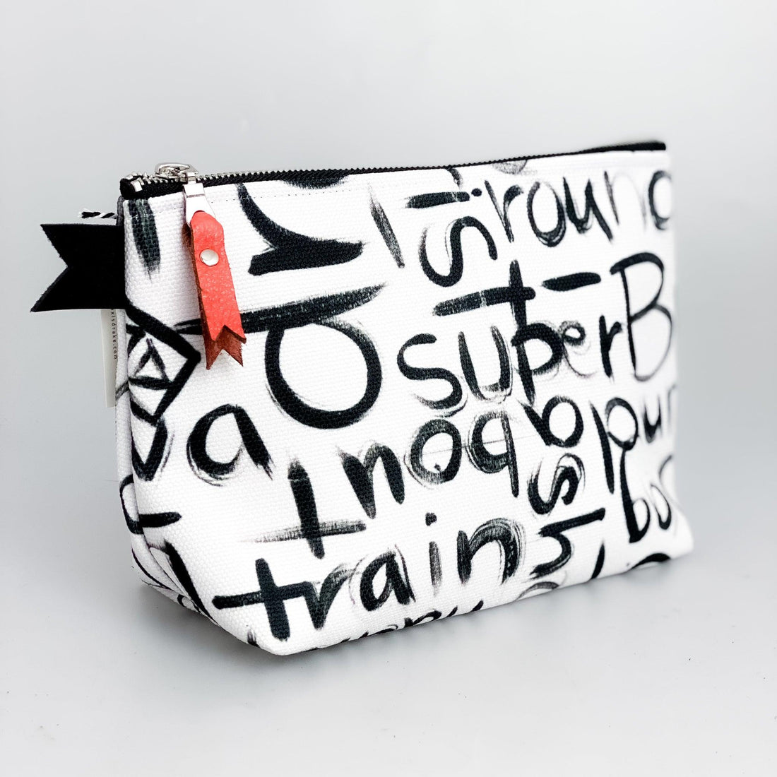 Canvas Make Up Bag | Names - Alexis Drake