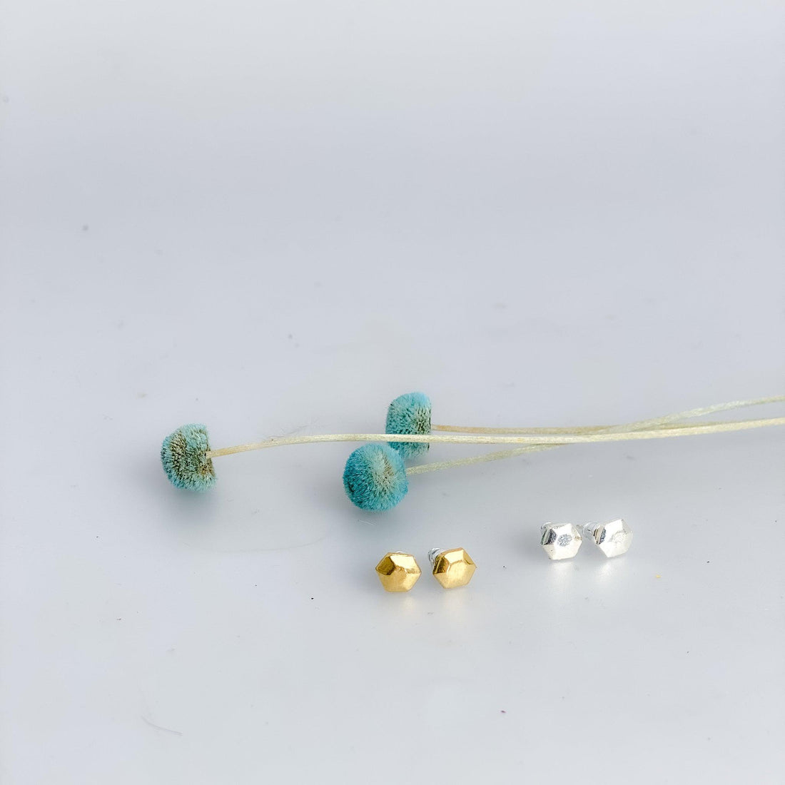Jewelry | Hexagon Post Earrings - Alexis Drake